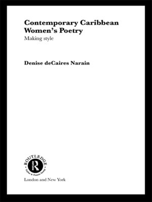 cover image of Contemporary Caribbean Women's Poetry
